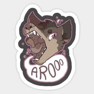 Arooo Sticker